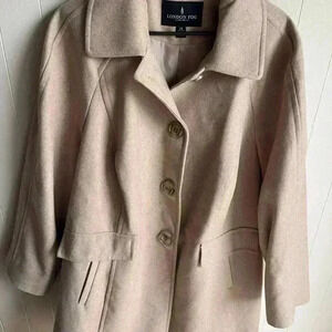 Women’s London Fog wool blend coat size XL